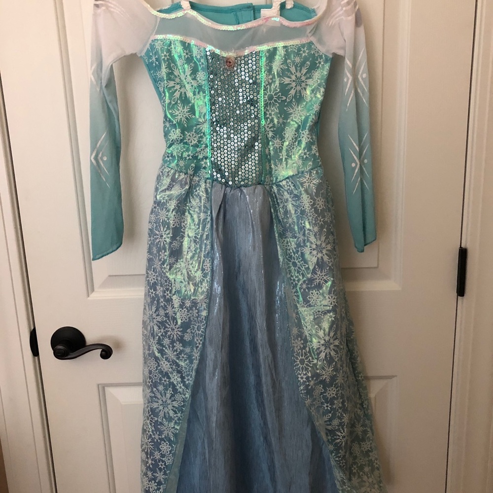 Disney Elsa from Frozen Costume Sz 8/10